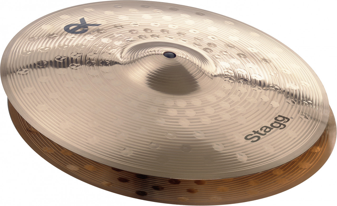 Stagg EX Brilliant Set (20" Ride/13" HiHats/16" Crash)