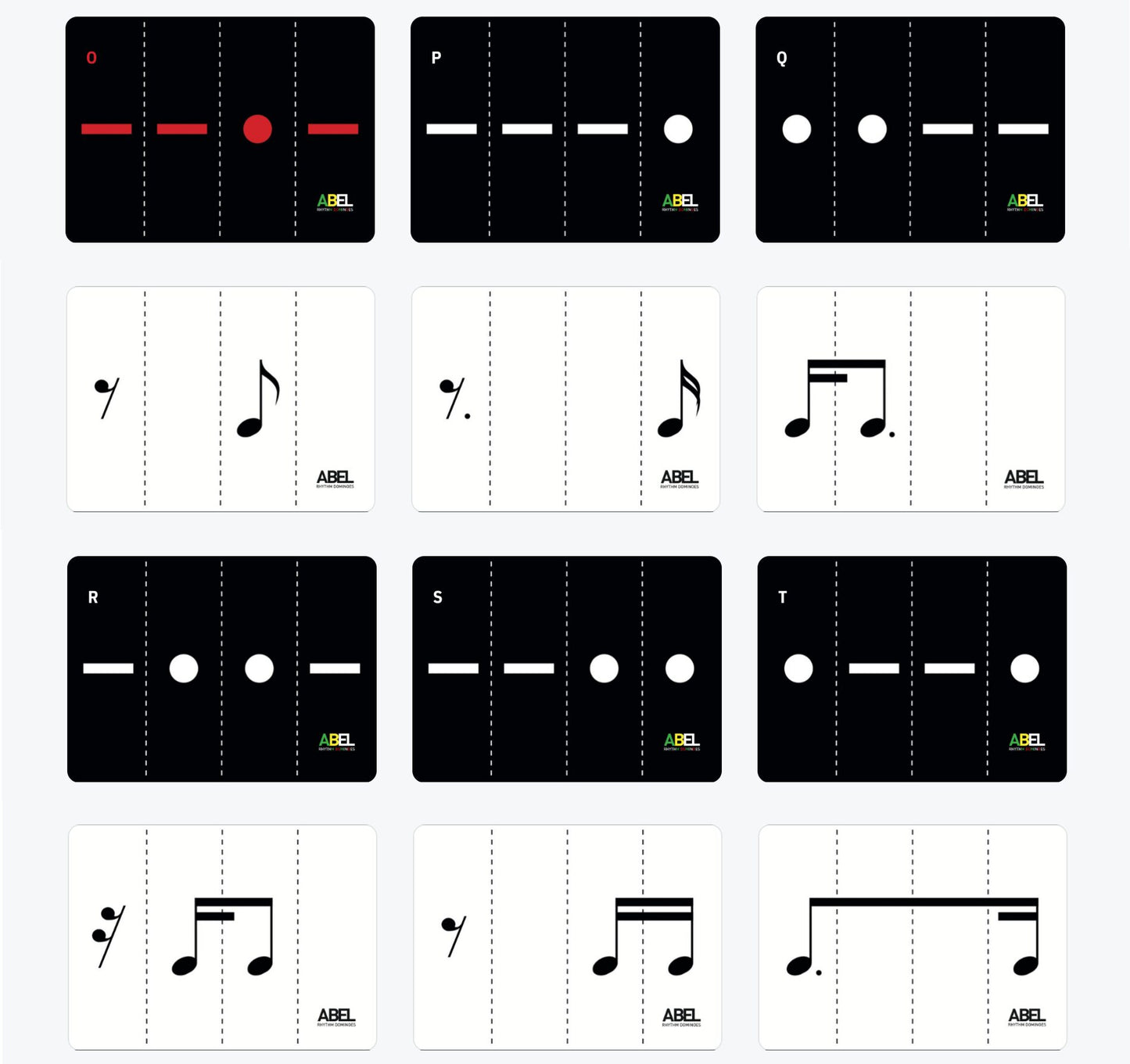 Abel Rhythm Dominoes - Playing Cards - New!!!