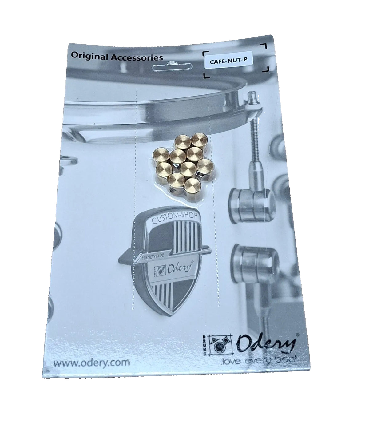 Odery Drums Brass Nuts (for Café Series Lugs) (Pack of 10)