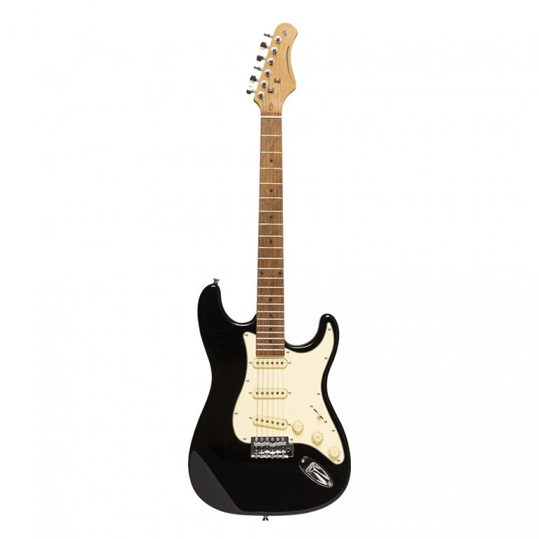 Stagg Vintage Series S Style 55 (Black, Black/Left, Sunburst, Red or White)