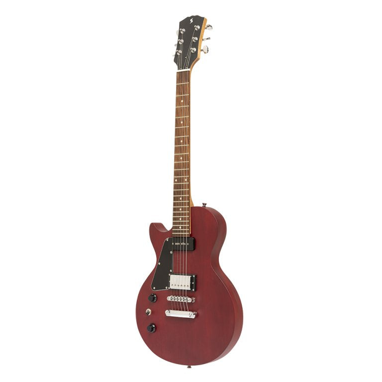 Stagg Standard "L" Series Electric Guitar - Black - SEL-HB90 (Black, Cherry/Left, Vintage Yellow or White)