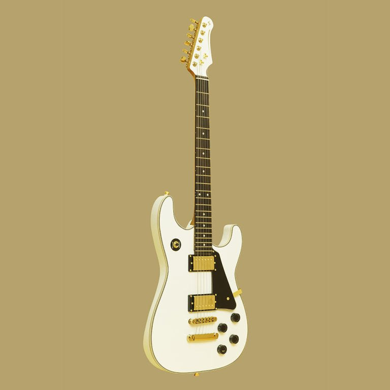 Stagg 30th Anniversary Legacy Series Guitar (Black or White)