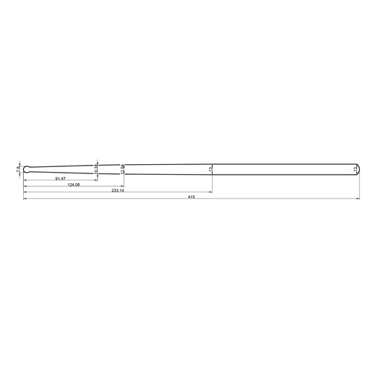 Rohema Hornwood 8H Drumsticks - 613393