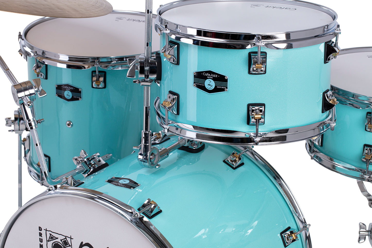 Odery Cafe Jazz Kit - Shell pack with snare and cymbal arms - * Pre-Order Now! *