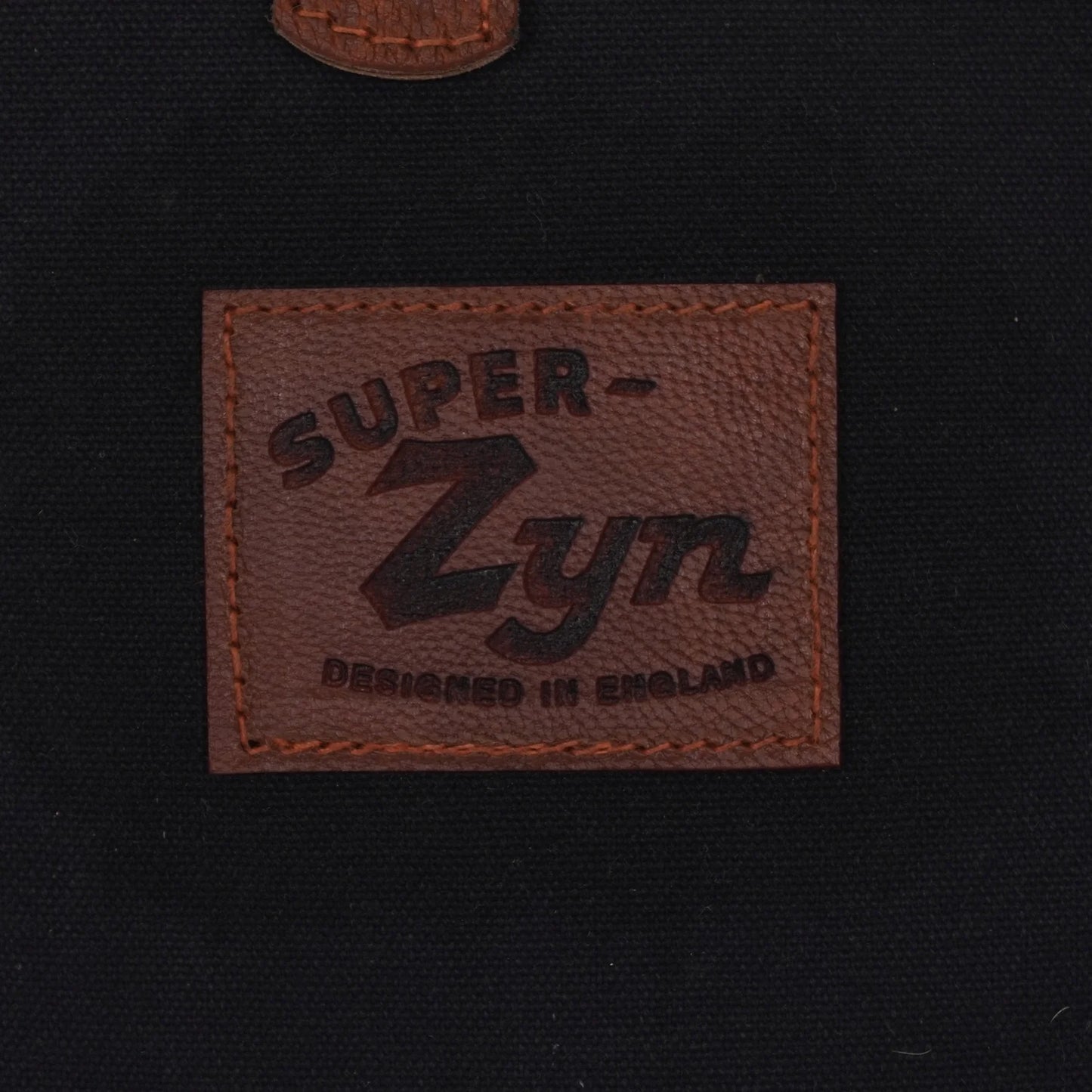ZYN Icon Canvas & Leather Rolltop Backpack