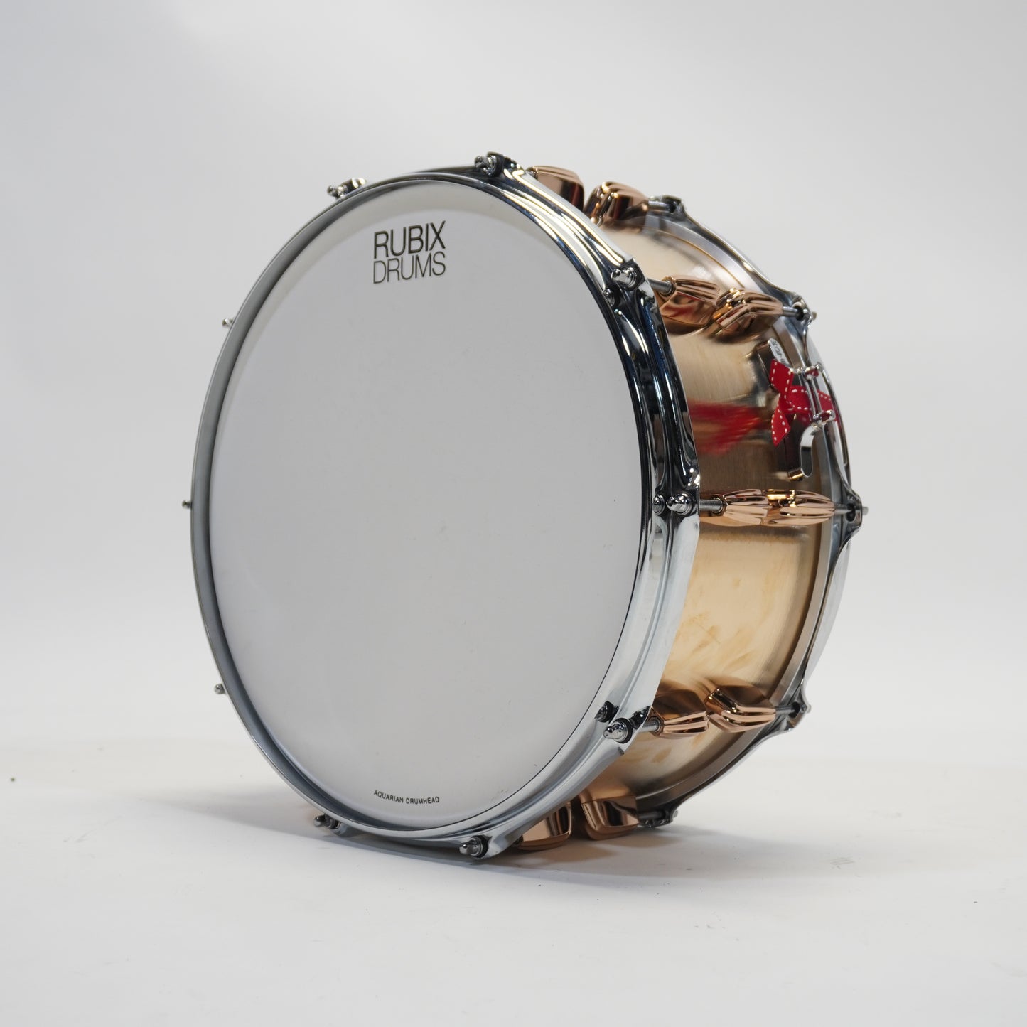 AJAX Custom Shop Bell Brass Snare Drum - 14" x 6.5" - Made in England