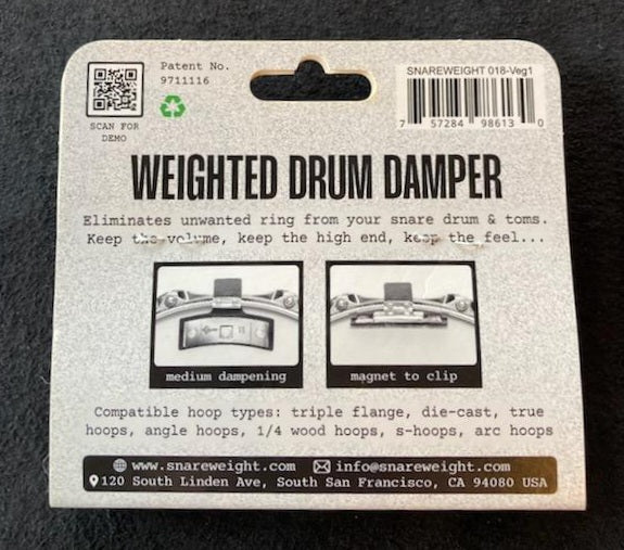 Snareweight V1 - Weighted Dampening