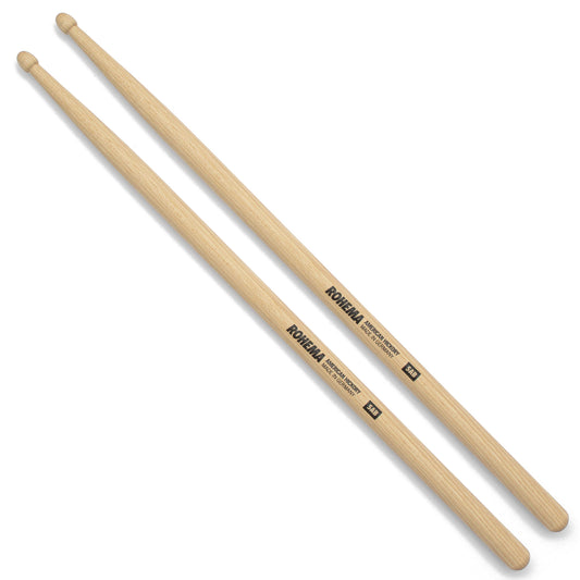 Rohema Classic 5AB Hickory Drumsticks - 61326 - Top Seller!