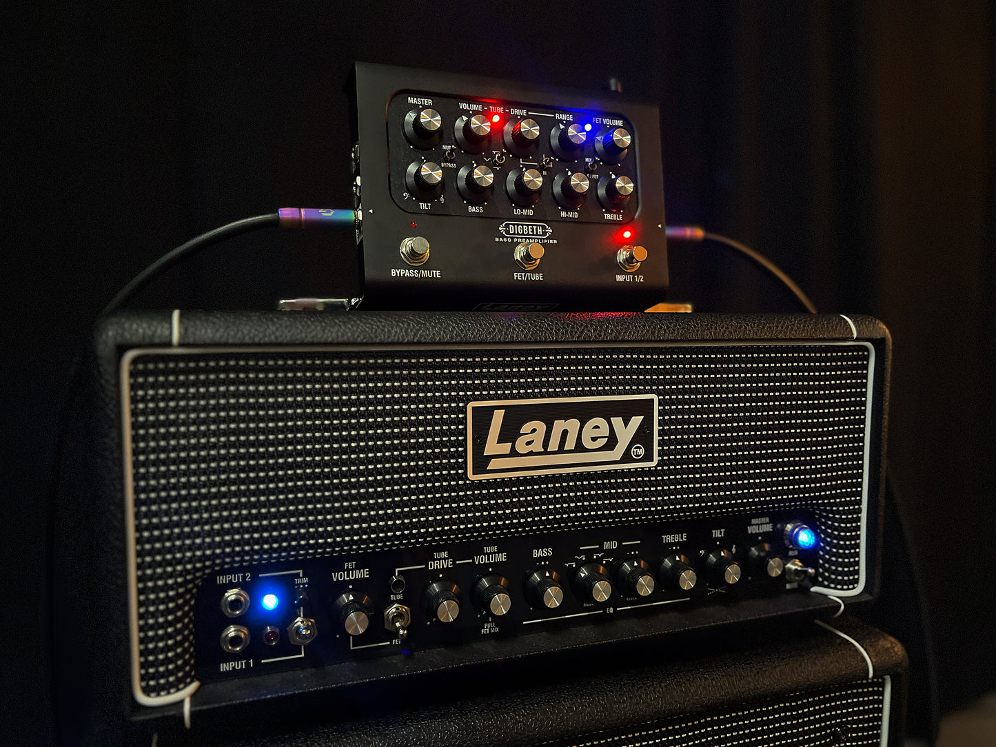 Laney - Laney Black Country Custom DIGBETH, Bass Pre Amplifier Pedal, Nathan EAST Signature - Available 4/25/26