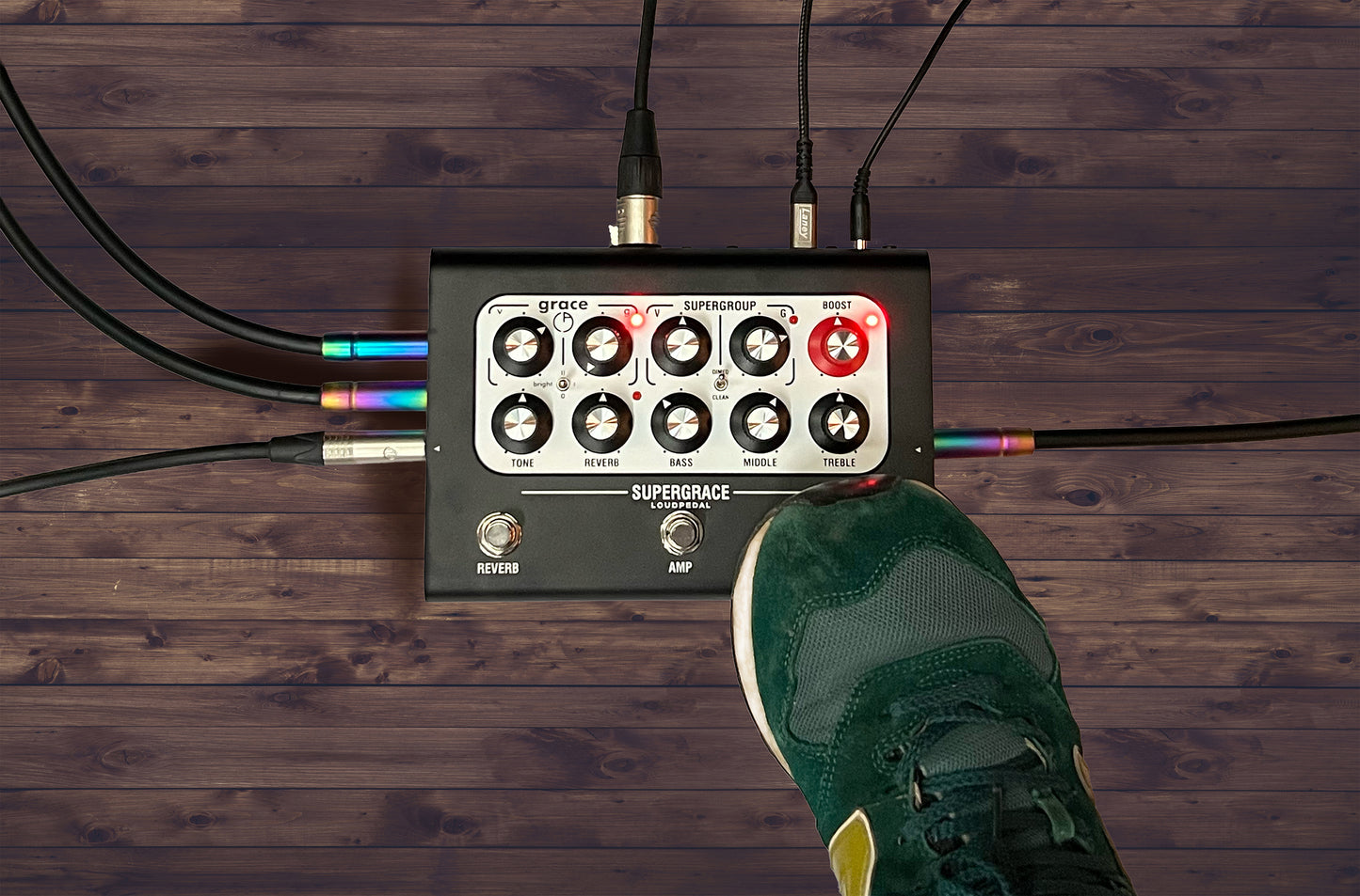 Laney Black Country Custom - Loudpedal SuperGrace 60-watt, Billy Corgan Signature - Available 4/25/26