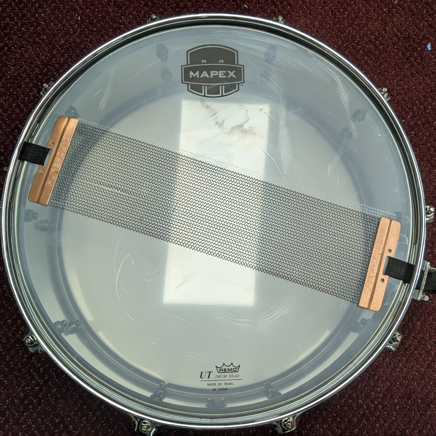 Mapex 14" Armory Series Snare Drum - Tomahawk Black Chrome (Used)