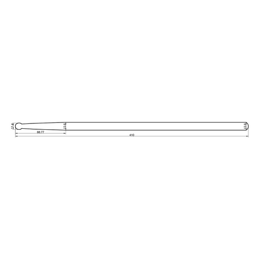 Rohema Rounded Tip STEP 707 Hickory Drumsticks - 61305