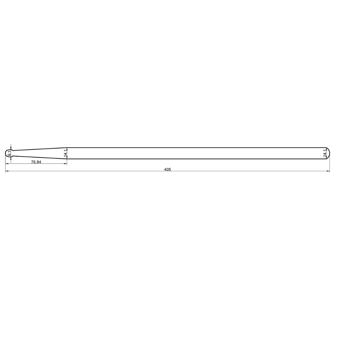 Rohema Rounded Tip SD4-H Hickory Drumsticks - 61327