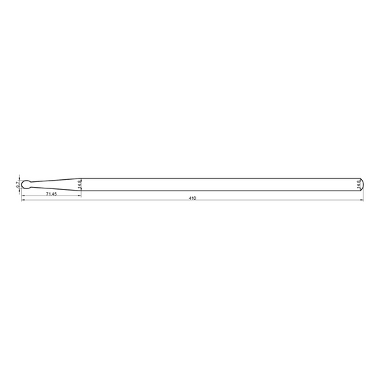 Rohema Rounded Tip WZ 707 Drumsticks - 61361