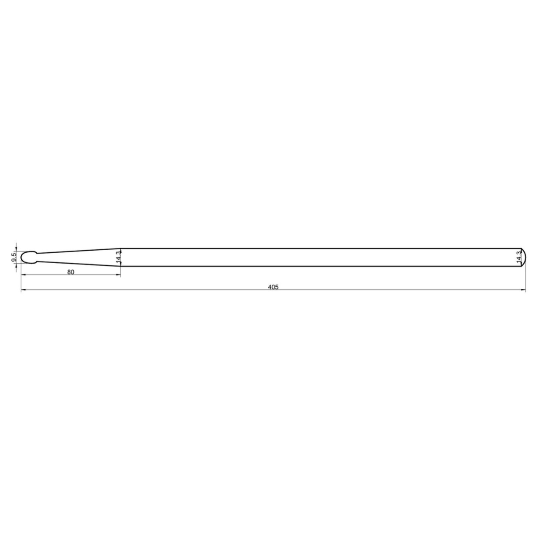 Rohema Classic 5A White Hickory Drumsticks - 61314