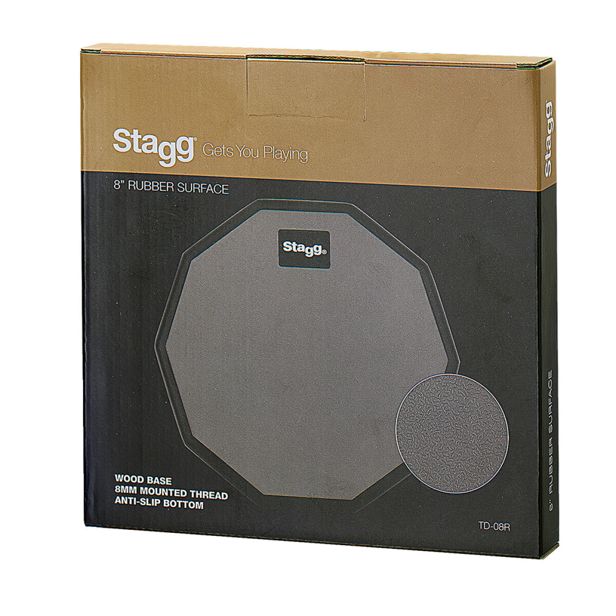 Stagg - Rubber Practice Pad