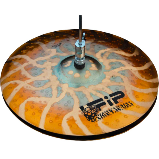 UFiP Tiger Series Cymbal Set - 13" Hats, 17" Crash, 20" Ride