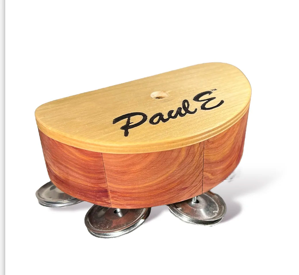 PaulE Drums Moon-E + Jingle Wood Block