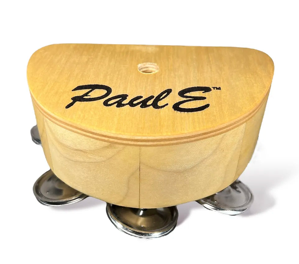 PaulE Drums Moon-E + Jingle Wood Block