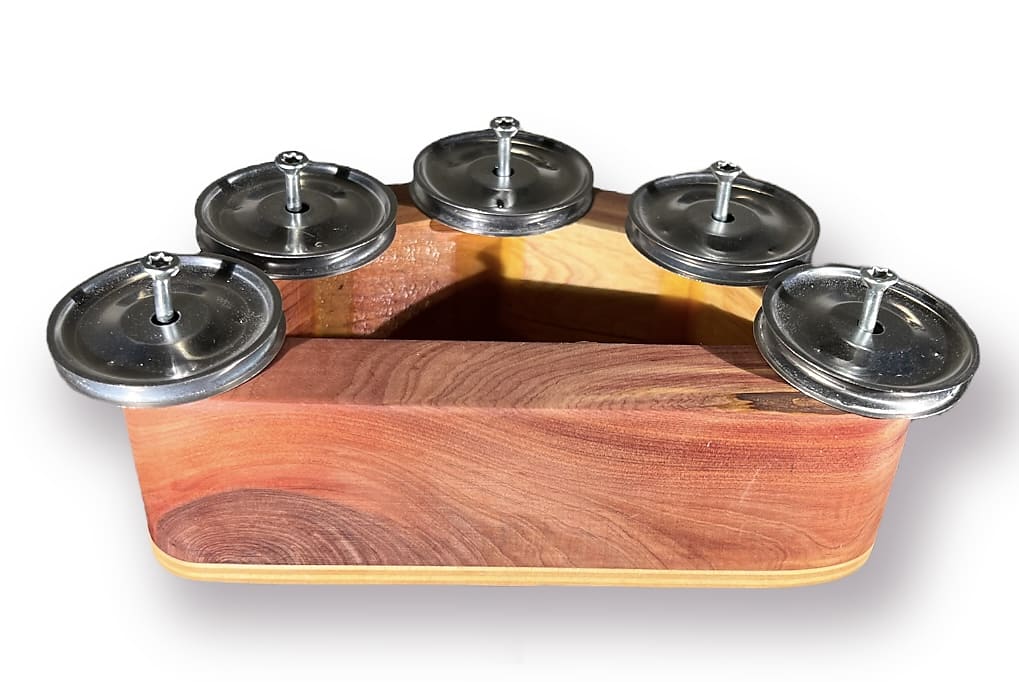 PaulE Drums Moon-E + Jingle Wood Block