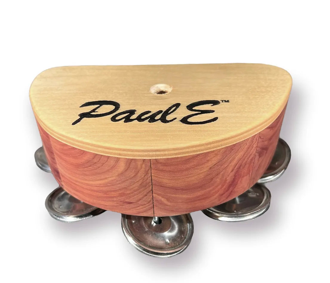 PaulE Drums Moon-E + Jingle Wood Block