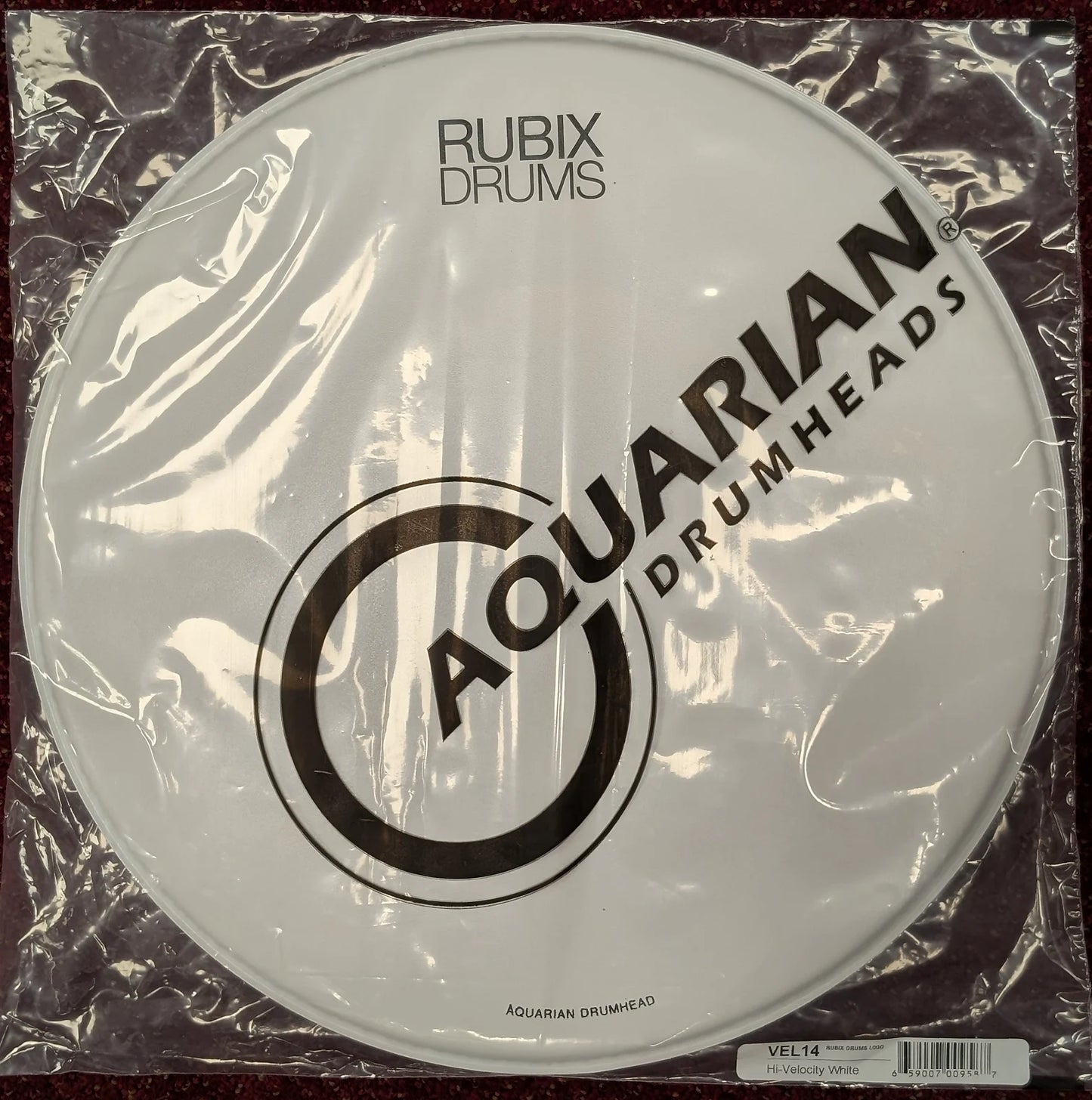 Aquarian Texture Coated White Drum Head - TC