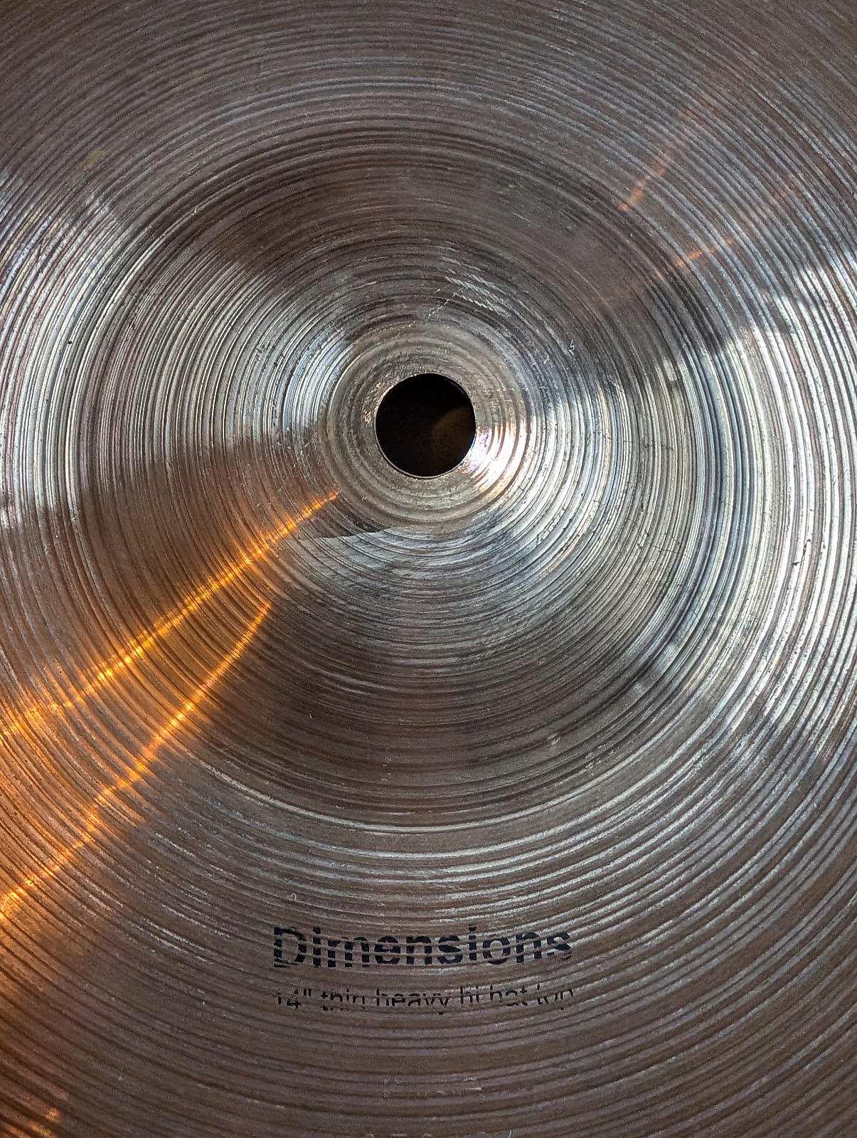 Paiste 14" Dimensions Thin/Heavy Hi-Hat Cymbals (Pair) 1999 - 2005 - Traditional