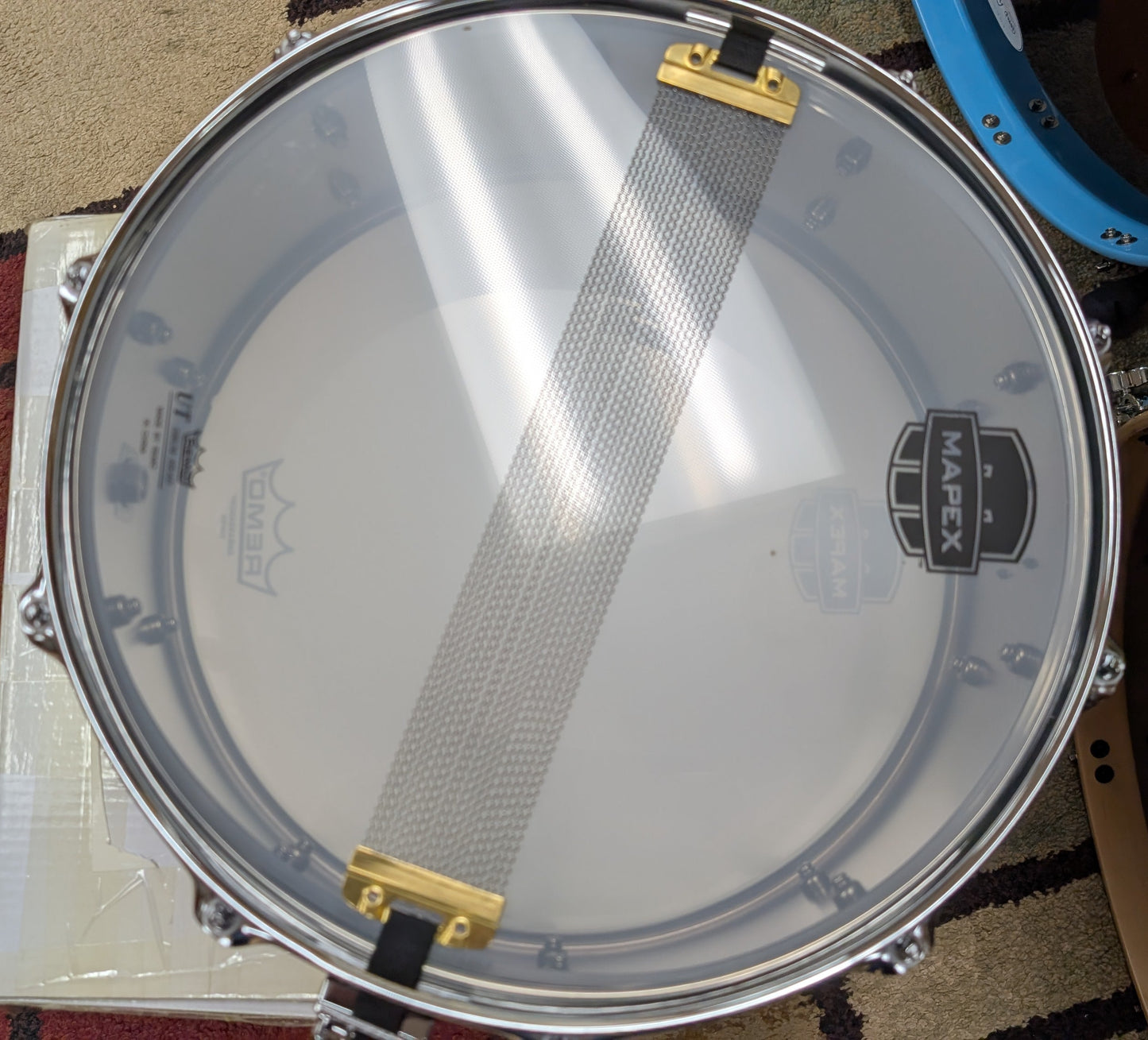 Mapex Armory Tamahawk Steel Snare - New Old Stock - 14x5.5