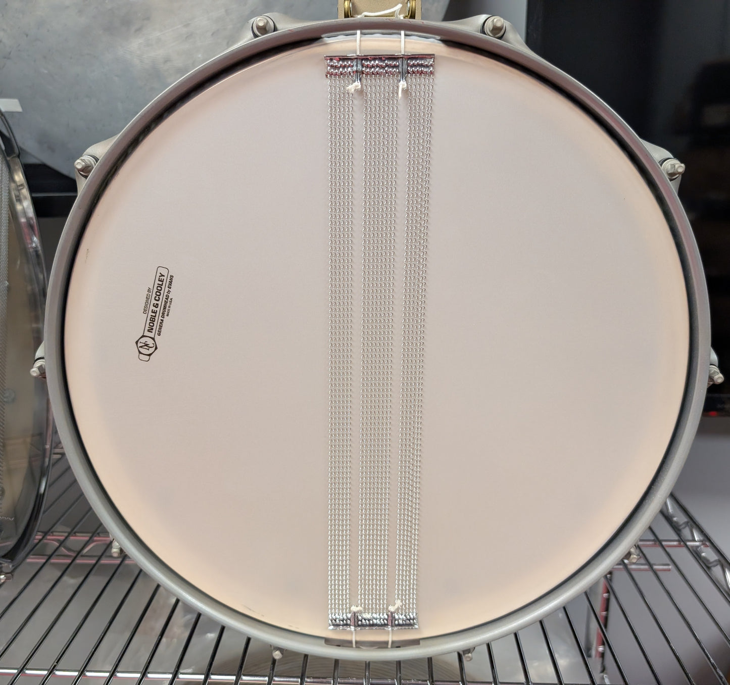 Noble & Cooley Toasted Ash Solid Shell Snare - 7" x 14"