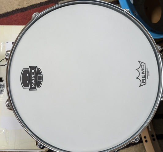 Mapex Armory Tamahawk Steel Snare - New Old Stock - 14x5.5