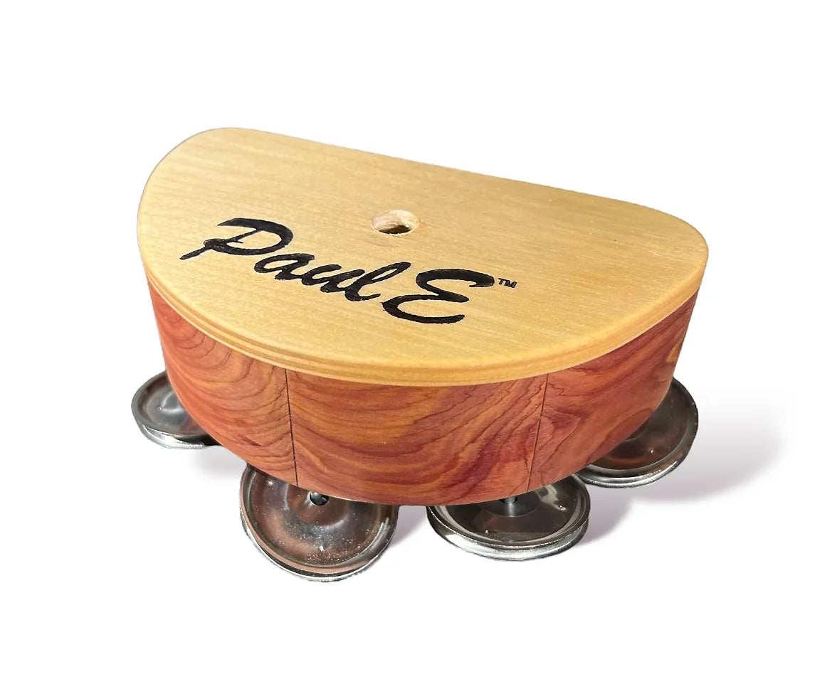 PaulE Drums Moon-E + Jingle Wood Block