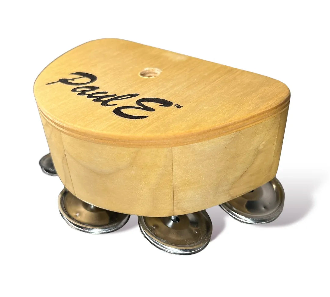 PaulE Drums Moon-E + Jingle Wood Block