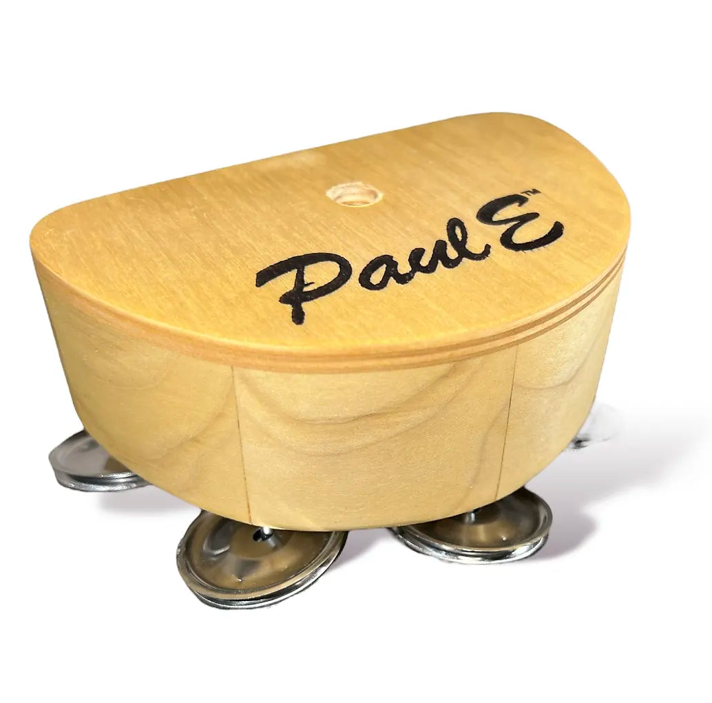 PaulE Drums Moon-E + Jingle Wood Block