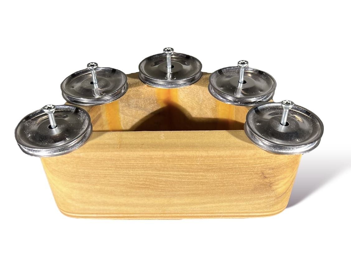 PaulE Drums Moon-E + Jingle Wood Block