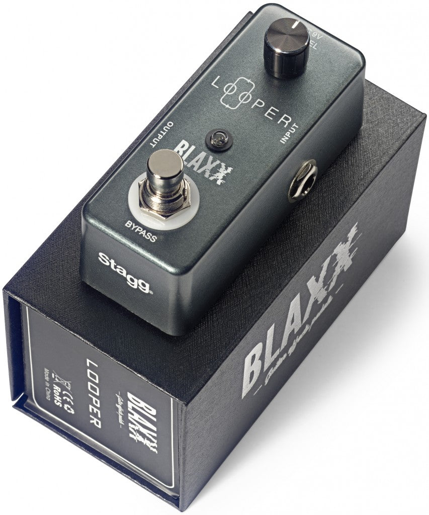Stagg BLAXX Looper Pedal for Electric and Bass Guitars