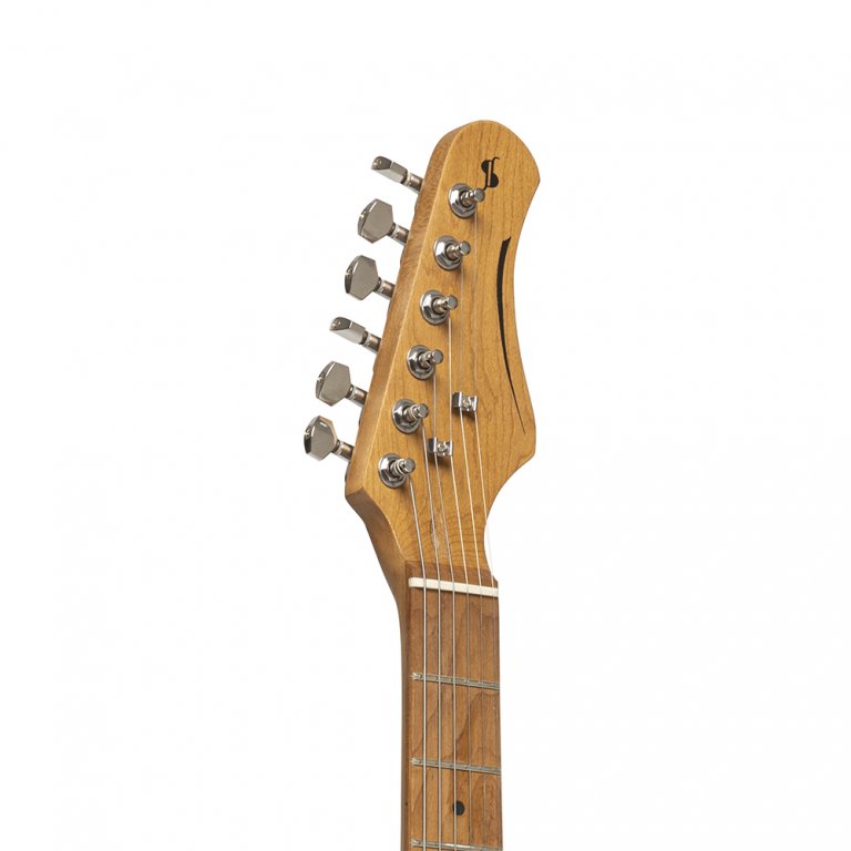 Stagg Vintage Series S Style 55 (Black, Black/Left, Sunburst, Red or White)
