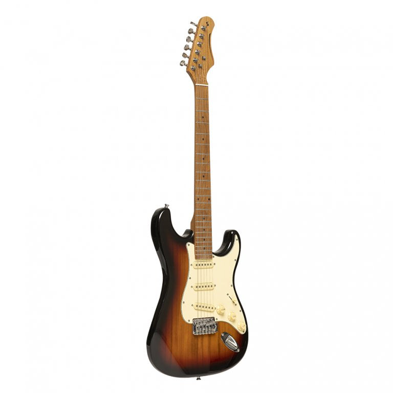 Stagg Vintage Series S Style 55 (Black, Black/Left, Sunburst, Red or White)