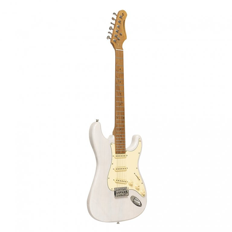 Stagg Vintage Series S Style 55 (Black, Black/Left, Sunburst, Red or White)