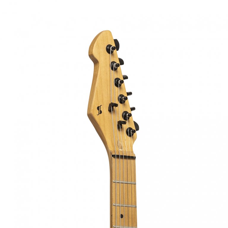 Stagg Metal Series, Mahogany Body, One or Two Humbuckers (Black) - SEM-ONE/TWO H