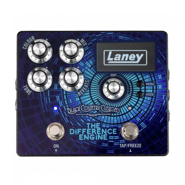 Laney Black Country Customs, The Difference Engine, Tri Mode Delay Guitar Pedal