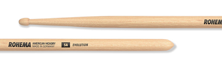 Rohema 5A Evolution Hickory Drum Sticks - 618087