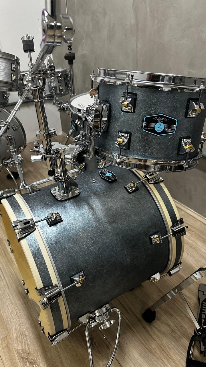 Odery Cafe Jazz Kit Gen 2 - Shell Pack w/ Snare & 2 Cymbal Arms