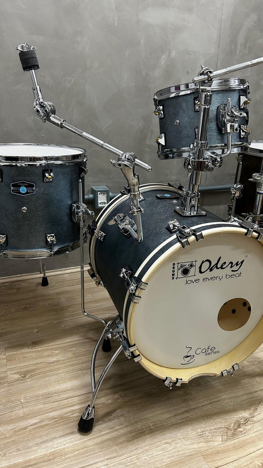 Odery Cafe Jazz Kit Gen 2 - Shell Pack w/ Snare & 2 Cymbal Arms