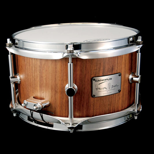 Canopus Harvey Mason Signature 10" x 6" Stave Walnut Snare Drum