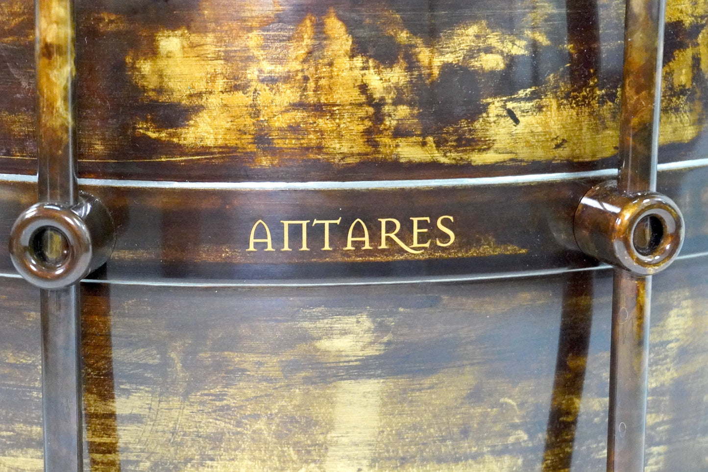 Schagerl Antares Snare Drum 14"x8" Brass, Dark Vintage