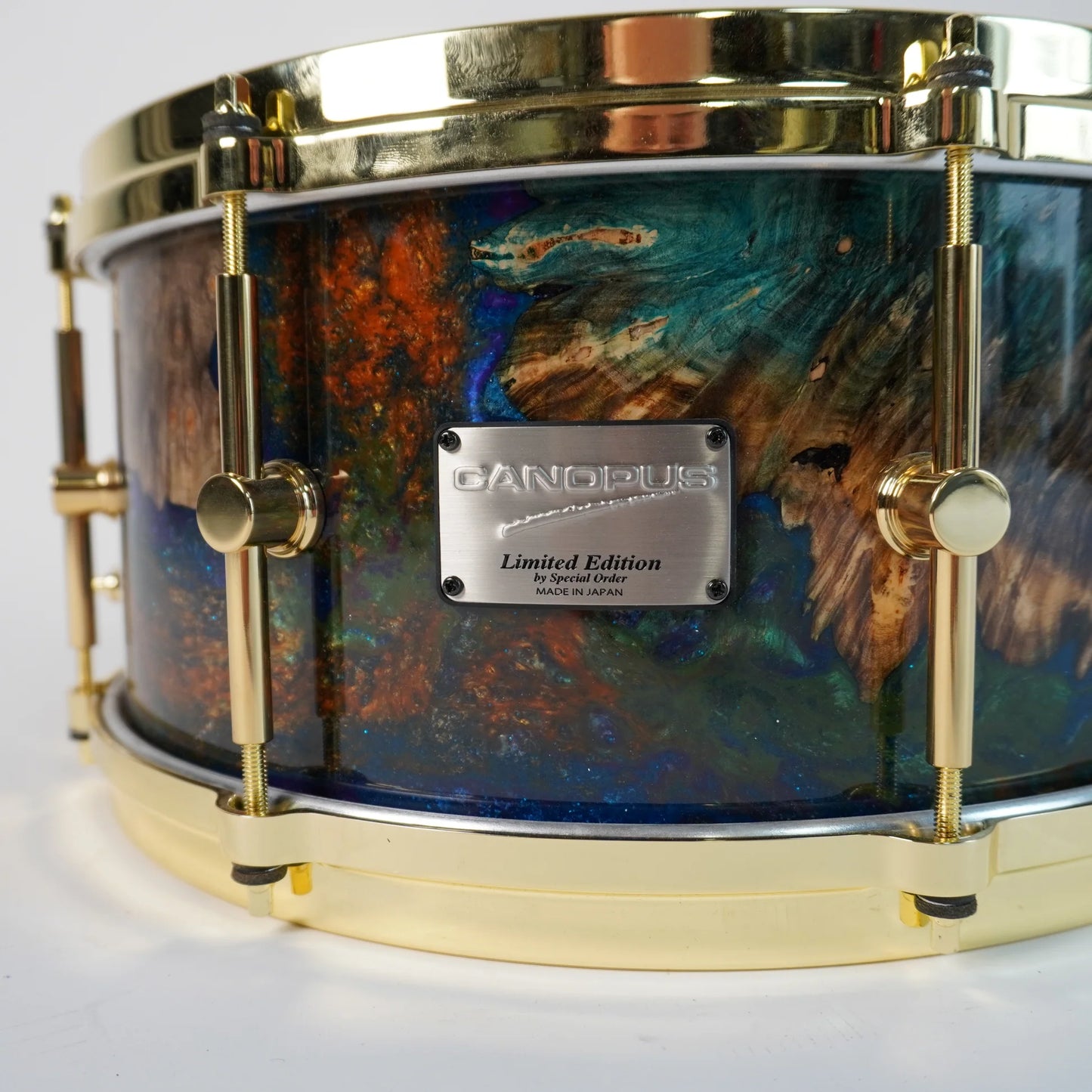 Canopus Stabilised Wood Series 14 x 6.5" Snare Drum