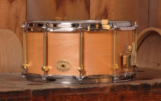 Noble and Cooley - Solid Shell Maple 7x14, Natural Satin, Demo Savings
