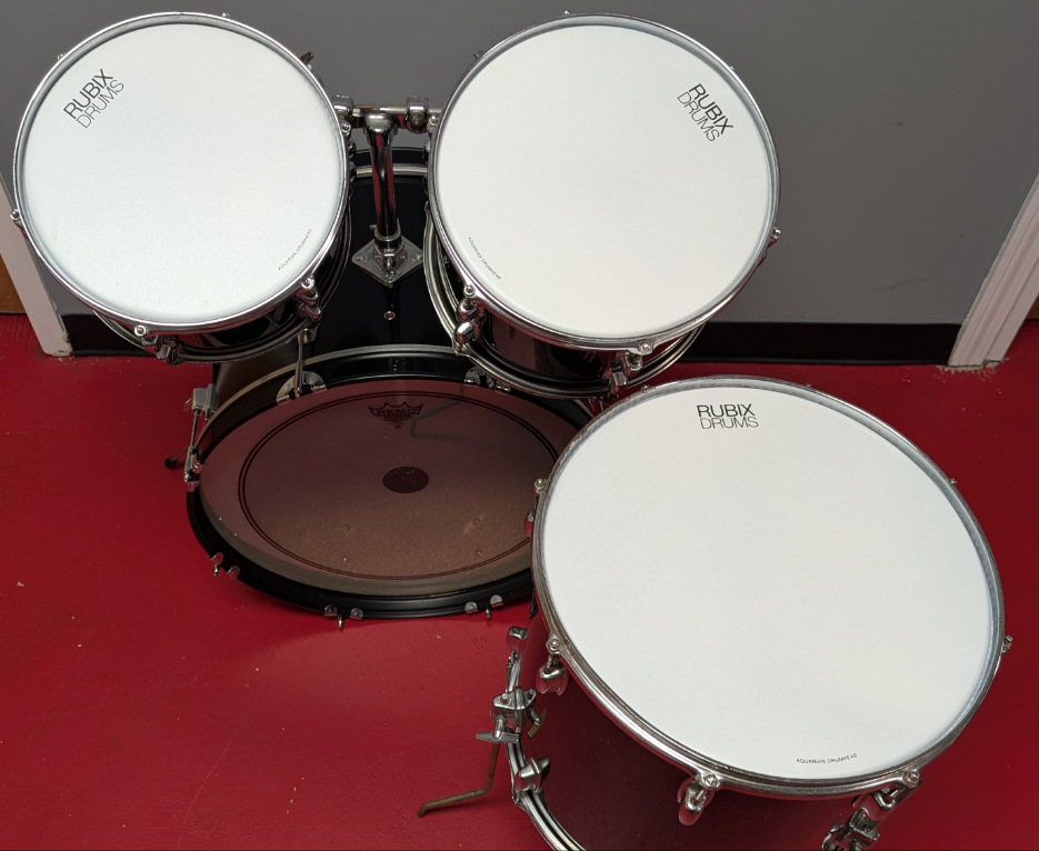 Ludwig Rocker USA Made Drum Kit - 12/13/16/22 Black