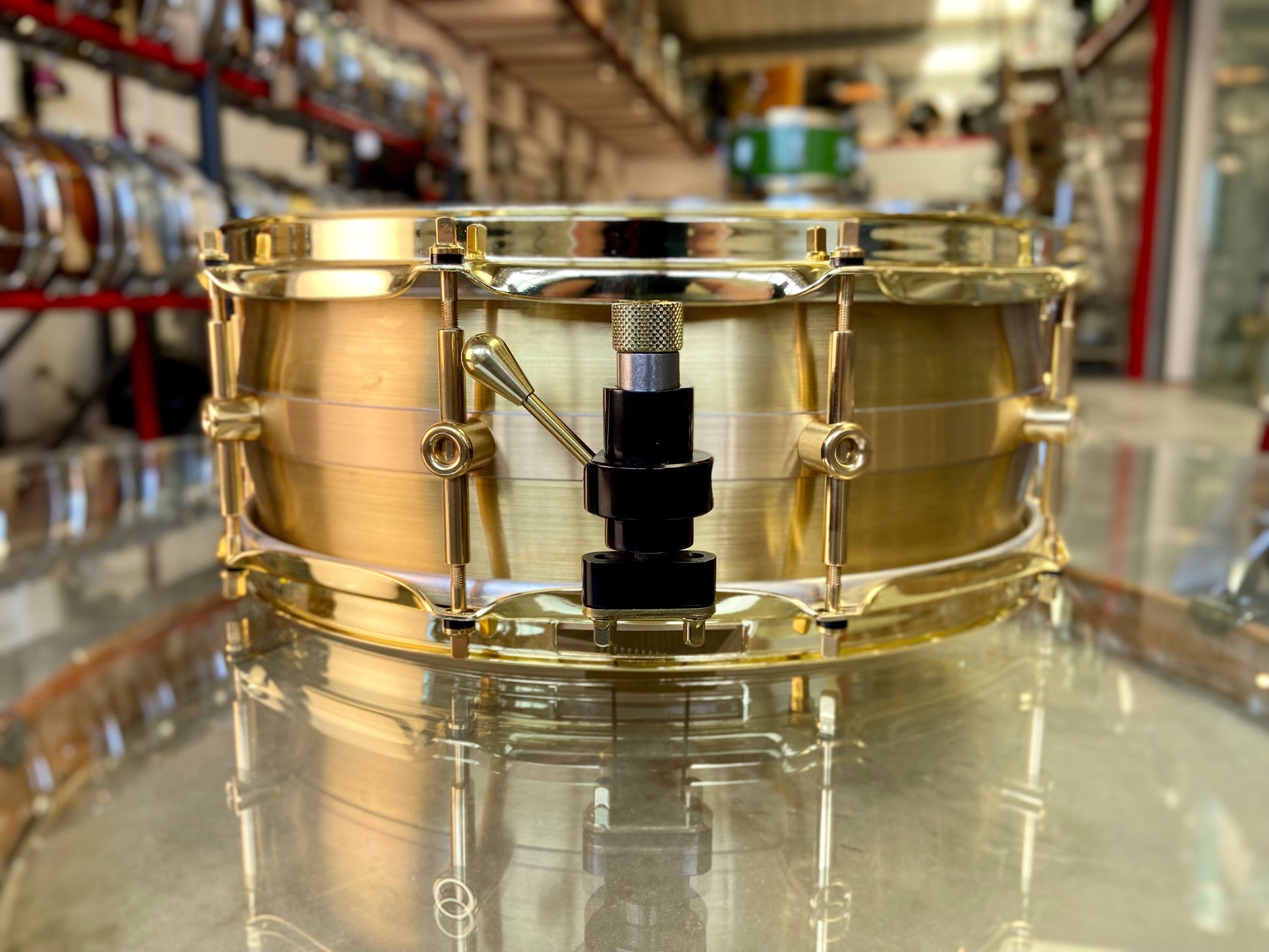 Schagerl Antares 14" x 5" Raw Brass Snare Drum