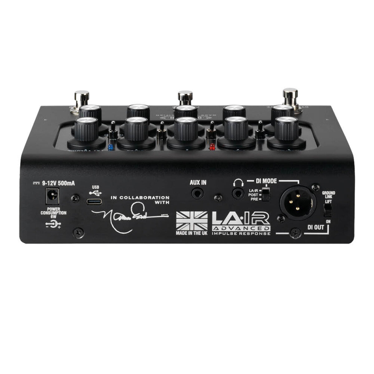 Laney - Laney Black Country Custom DIGBETH, Bass Pre Amplifier Pedal, Nathan EAST Signature - Available 4/25/26